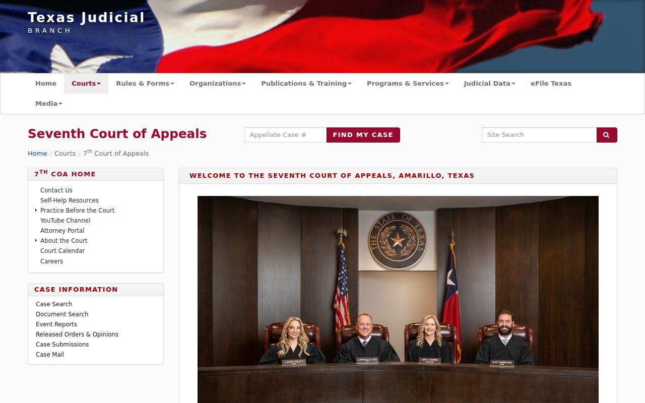 Motley County criminal court appeal records at the Seventh Court of Appeals