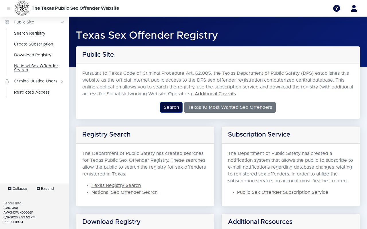 Motley County sex offender criminal registry search